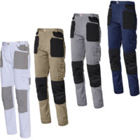 Industrial Starter Stretch 8730 pantalon de travail stretch - M - Gris