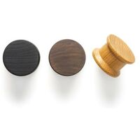 Bouton OH bois 0601 - talla Noyer