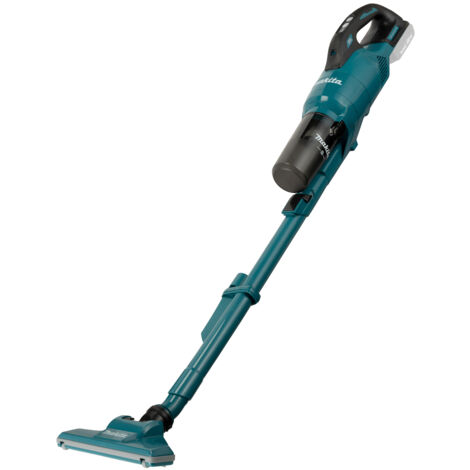 Makita – Aspirateur balai sans fil 18V – Moteur Brushless – Autonomie 38 min – Dépression 180 mbar – Capacité 0,25 L – Éclairage LED - DCL286FZ