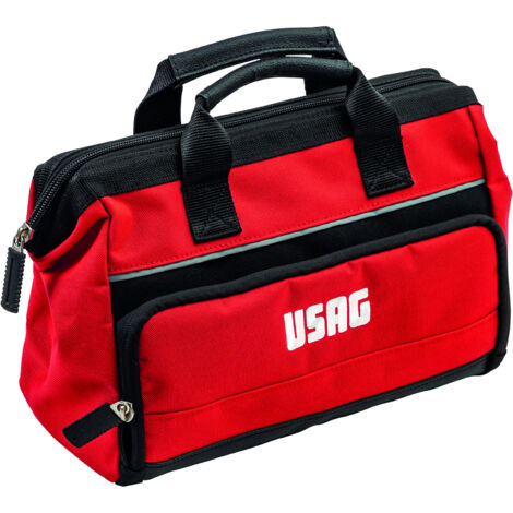 Sac de plombier - USAG - U00070045 - Étanche PVC - Base rigide - Bandoulière amovible - Bricolage