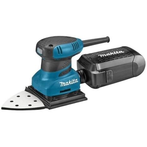 Makita – Ponceuse vibrante 200 W – BO4565 – 14 000 oscillations/min – Amplitude 1,5 mm – Pour bois, plastique et métal – Système velcro