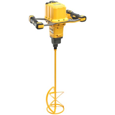 Dewalt – Mixer 54V 9Ah DCD240X2 – Moteur sans balais – 5 vitesses – Mélangeur professionnel pour ciment et mortier