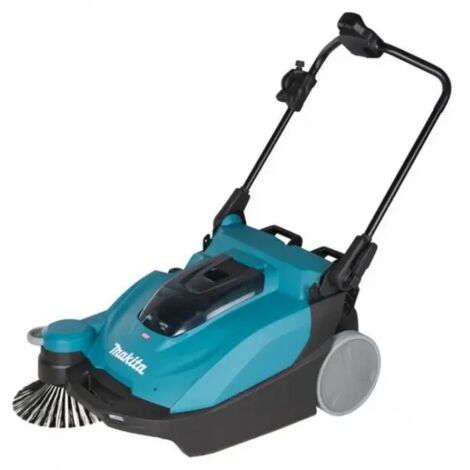 Makita – Balayeuse monobrosse 40V – Moteur sans balais haute performance – Largeur de travail 650 mm – Autonomie prolongée avec batteries XGT
