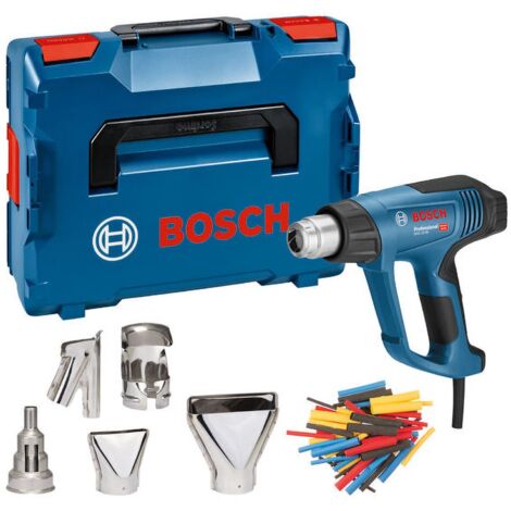 Bosch – Pistolet à air chaud 2300W – Température 50-650°C – Débit d'air 150-500 l/min – 10 niveaux – Accessoires L-BOXX 136 - GHG 23-66