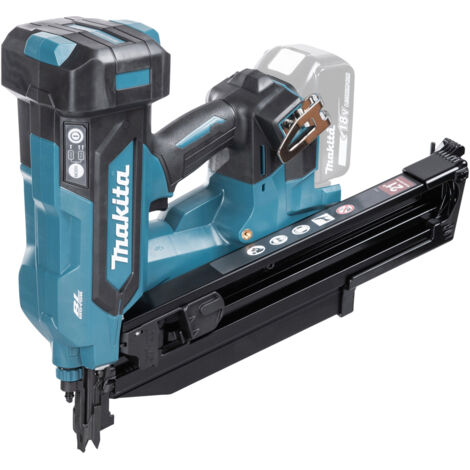 Makita – Cloueur de charpente tête ronde 90mm – Alimentation sans fil 18V – Moteur Brushless – Système anti-bourrage – Coffret de transport - DBN901ZK (1/5)