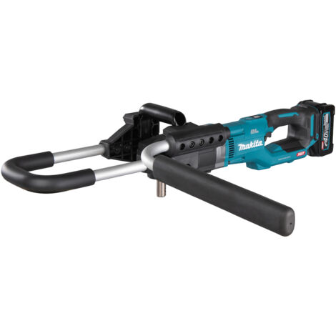Makita – Tarière électrique 40V – Moteur sans balais – Technologie ADT – Diamètre max 200 mm – Vitesse 0-1500 tr/min pour sols durs