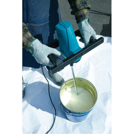 Makita – Malaxeur 960 W – UT1200 – Vitesse variable pour mélanges jusqu'à 30 kg – Poignées confortables pour un usage prolongé
