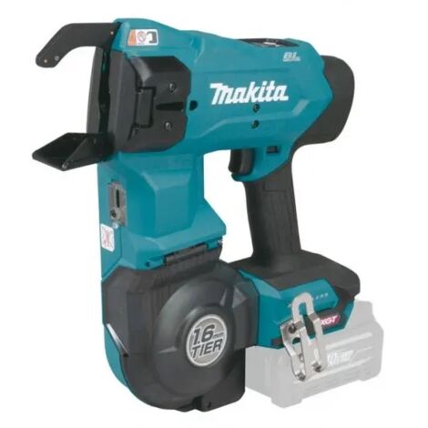 Makita – Agrafeuse électroportative 40V – Moteur sans balais – Fil Ø 1,6 mm pour béton armé – Force de reliure réglable – Technologie XPT