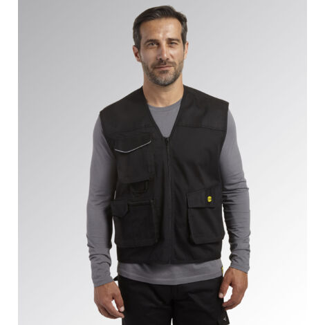 Gilet de travail Diadora MOVER Noir XL (1/5)