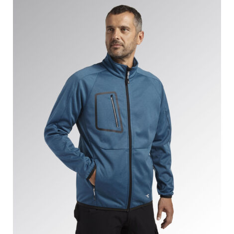 Veste softshell enduite Cross bleu - Diadora - Taille 3XL (1/5)