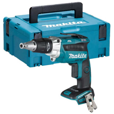 Makita – Visseuse à plaque de plâtre DFS250ZJ 18V – Moteur sans balais – Vissage rapide en série – Éclairage LED intégré – Coffret MAKPAC
