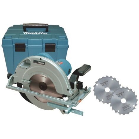 Makita – Scie circulaire 235 mm pour bois dur – Moteur 2000W – Profondeur de coupe 85 mm – Vitesse 4500 tr/min – 5903RKX1
