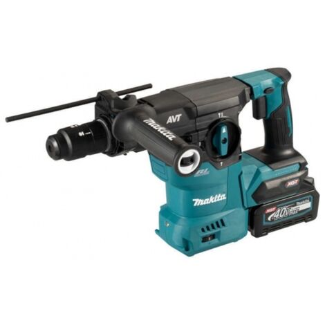 Makita – Marteau combiné 40 V HR009GM202 – 3,9 J de puissance de frappe – 4500 coups/min – Technologie XPT pour environnement difficile – Avec 2 batteries 4,0 Ah (1/10)