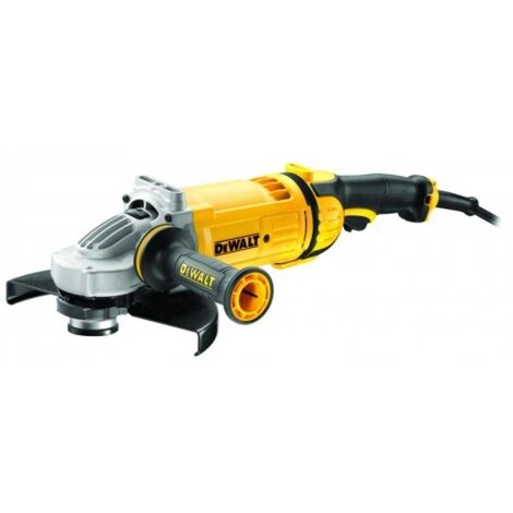 Dewalt – Meuleuse d'angle 2400 W – Ø 230 mm – Moteur anti-vibrations – Système d'éjection de poussières – Pour béton armé - DWE4559-QS