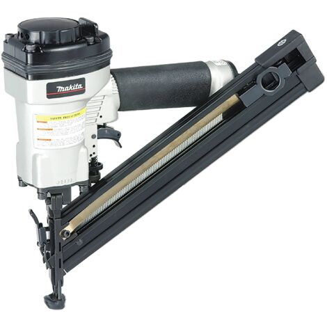 Makita – Cloueuse pneumatique 25-64mm – Pression max 120 psi – Chargeur oblique pour maniabilité – Poignée caoutchoutée pour confort - AF633