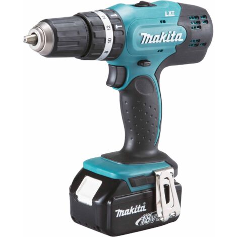 Perceuse à percussion MAKITA DHP453RFX2 - 18V LXT - 2x3,0 Ah - Avec 96 accessoires