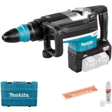 Makita – Marteau combiné sans fil SDS-MAX 2x40V max HR006GZ – Force de frappe 21,4J – Moteur Brushless – Pour béton armé et maçonnerie