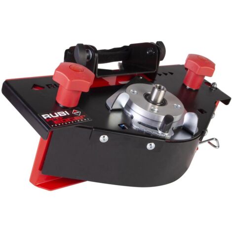 Rubi – Accessoire PRO-EDGER pour meuleuse 115/125 mm – Façonnage et biseautage carrelage céramique – Épaisseur max 20 mm – Raccordement aspirateur