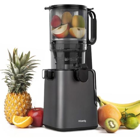 H.Koenig Estrattore Slow Juicer GSX26 con ampia apertura