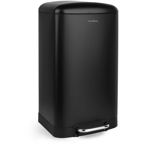 Pattumiera Da Cucina A Pedale In Acciaio Inox Verde Scuro - Capacità 20 Litri, Coperchio A Chiusura Silenziosa, Interno Rimovibile, Garanzia 10 Anni