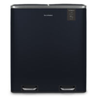 Pattumiera per differenziata 2x30L blu