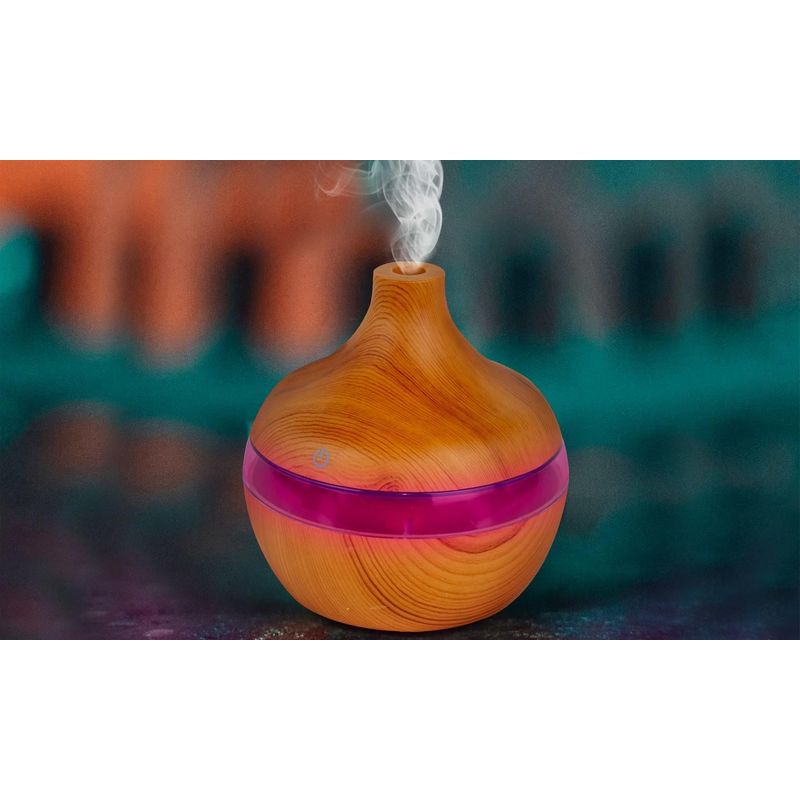 Diffusore aromateraputico Setablu da 300 ml con Olio agli estratti alle 31  erbe Colore: Marrone chiaro