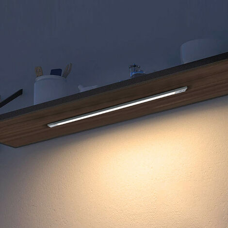Barra led 48cm ricaricabile con sensore di movimento a mano scansione  manuale sottopensile lampada luce per cucina armadio