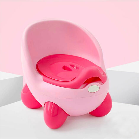 Vasino bimbi POTTY BABY TOILET 363324 pratico sicuro e comodo con coperchio  Colore: Rosa