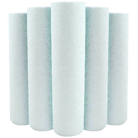 Set Mit 5 Meltblown-mikrofaserkartuschen 9"3/4 - 10µm Für Wasserfilterhalter