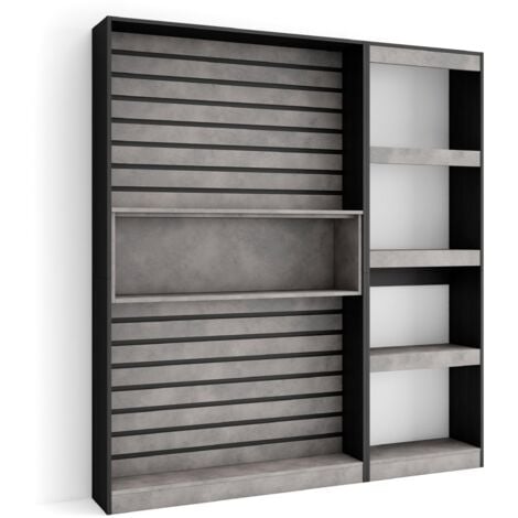 Libreria A Scala L144 Kit Cemento 144x150x38 Cm