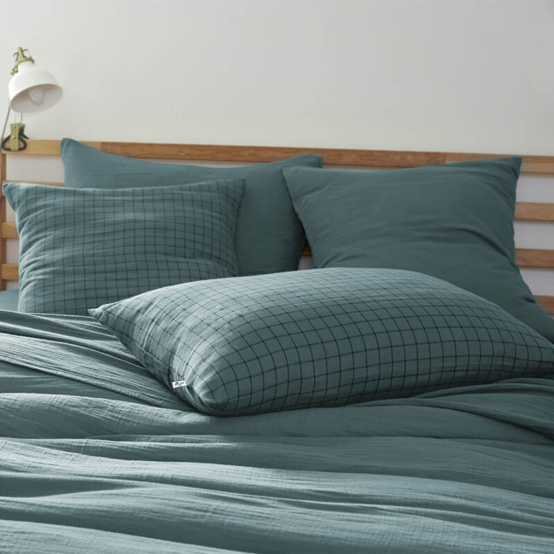 Taie de traversin uni 185X43 cm coton ALTO Garance