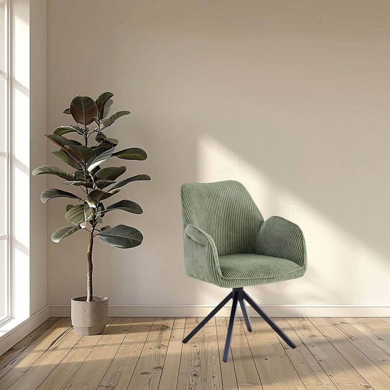Années 50, fauteuil relax danois, tissu velours vert, pieds en bois de frêne. | €1,070 Années 50, fauteuil relax danois, tissu velours vert, pieds en bois de frêne. | €1,070