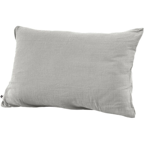 OUREA - Taie d'Oreiller 50x70cm Gaze de Coton Nuage