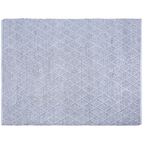MERMAID - Tapis 120x170cm PET Recyclé Toucher Laine Perle (1/5)