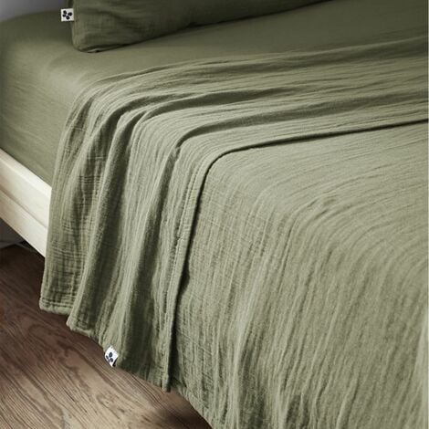 ROMARIN - Linge de lit en percale de coton - motifs romarin
