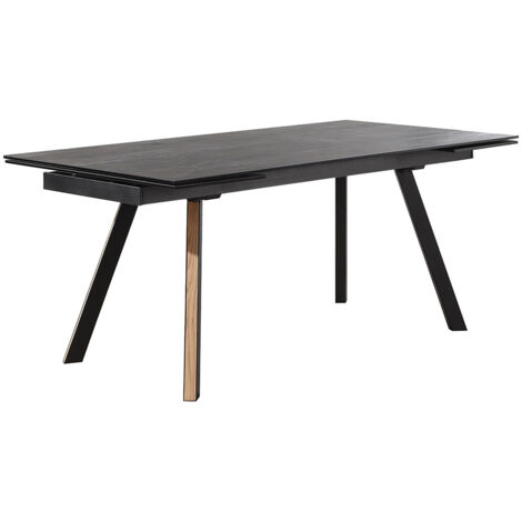 CRAIG - Table de Repas Allongable Plateau en Céramique (1/3)
