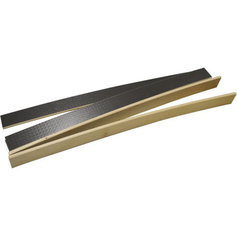 ALTOSENSO - Lot De 2 Lattes Doubles 78cm + 8 Embouts Verts - Compatible Sommier 80/160cm