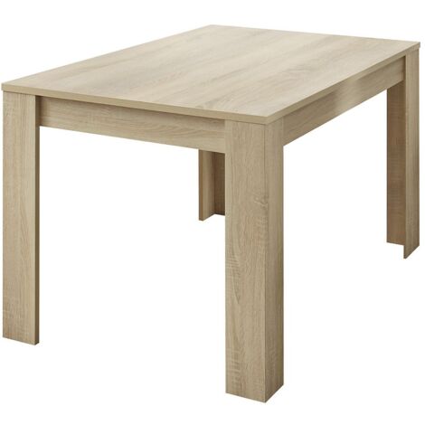 SAMOA - Table Repas Extensible Finition Bois Samoa (1/5)