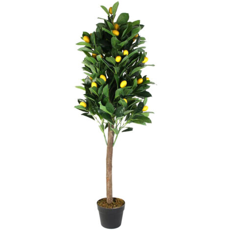 Citronnier Artificiel en Pot 120cm (1/3)