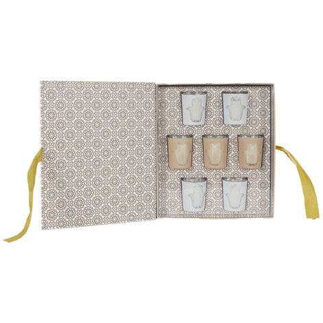Coffret de 7 Bougies Parfumées Senteurs d'Orient (1/4)