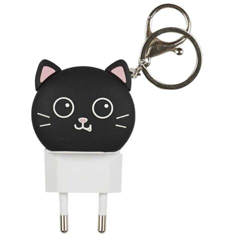 Adaptateur de charge 20 Watt fonction porte-clé "Chat Kawaii" (1/4)