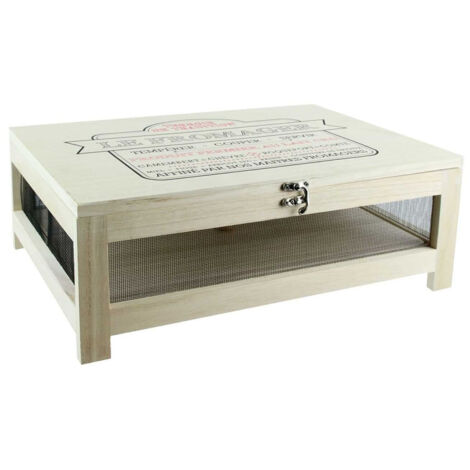 Cave à Fromage en Bois avec Plateau de service (1/4)