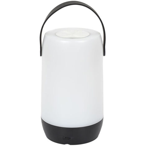Lampe LED Tactile Sans Fil Blanche et Noire avec Anse (1/5)