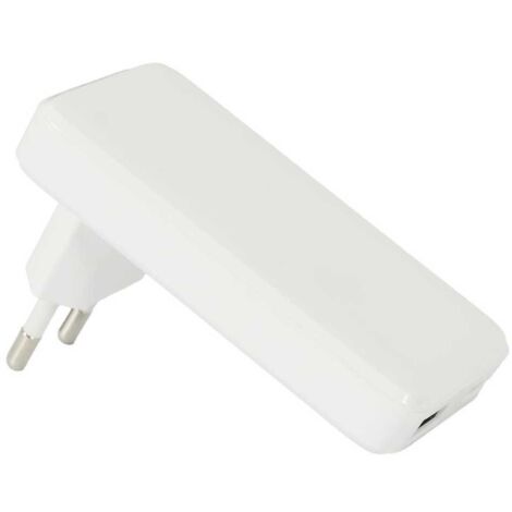 Adaptateur secteur ultra plat 1 port type C + 1 port USB 36 Watt (1/5)