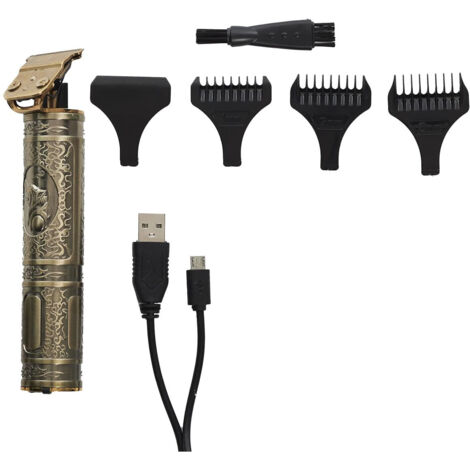 Altobuy – Tondeuse à barbe sans fil – 6 accessoires – Batterie rechargeable 1H30 – Coupe nette et précise pour tous types de poils
