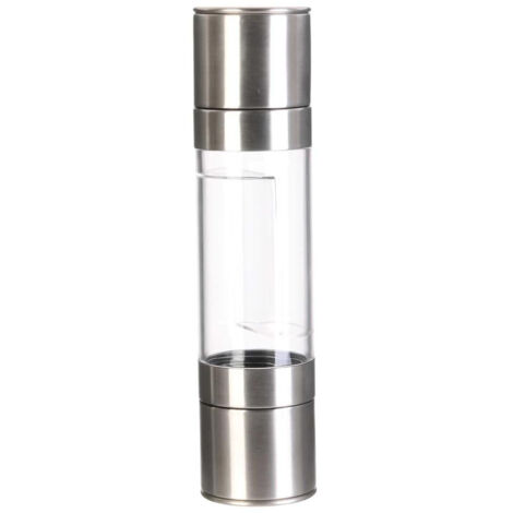 Moulin à Poivre et Sel 2 en 1 en Inox et Plastique (1/5)