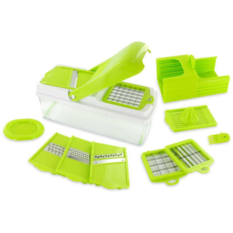 Mandoline Multifonction 5 en 1 avec 7 Accessoires (1/3)
