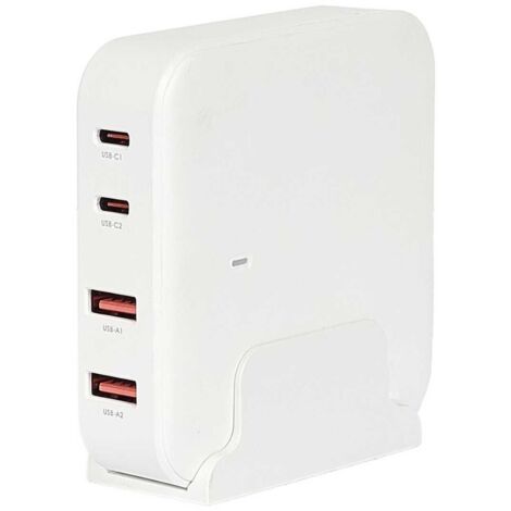 Station de charge bureau 70 Watt 2 USB + 2 Type C (1/5)