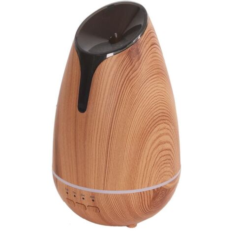Diffuseur d'Huile Essentielle USB 120ML, Design Bois Naturel pour Votre Salon (1/5)