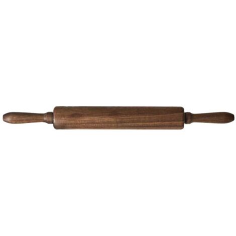 Rouleau pâtissier en acacia 45 cm (1/3)